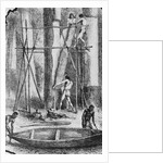 Amazon Indians Constructing Bark Canoes by Anonymous
