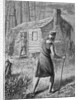 Book Illustration of Johnny Appleseed Warning Pioneers of Approaching Indians by Anonymous