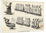 Cartoon of Woman's Suffrage by Anonymous