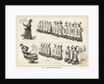 Cartoon of Woman's Suffrage by Anonymous