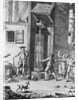 Pillory in Bern Switzerland During 18th Century by Anonymous
