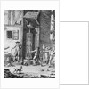 Pillory in Bern Switzerland During 18th Century by Anonymous