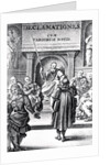 Title Page of Declamationes by Quintilian