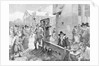 Pillory at Old Boston Town House Square Circa 1657 by Anonymous