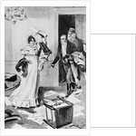 Dolley Madison Saving Declaration of Independence by Anonymous