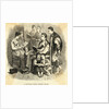 Minister and His Family Singing Hymns from Books by Anonymous