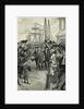 Illustration of Benjamin Franklin's Return to Philadelphia by Benjamin West Clinedinst