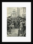 Illustration of Benjamin Franklin's Return to Philadelphia by Benjamin West Clinedinst