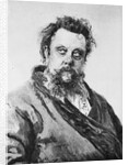 Portrait of Modeste P. Moussorgsky by Anonymous