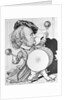 Cartoon of Richard Wagner Banging a Drum by Anonymous