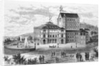 Illustration of the Festspielhaus in Bayreuth by Anonymous