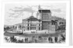 Illustration of the Festspielhaus in Bayreuth by Anonymous