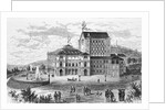 Illustration of the Festspielhaus in Bayreuth by Anonymous