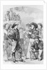 Woodcut of Early British Navy Men by Anonymous