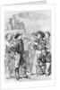Woodcut of Early British Navy Men by Anonymous