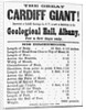 Poster for Cardiff Giant by Anonymous