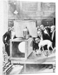 Dog Being Experimented on by Scientist by Anonymous