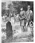 Memorial Day at the Cemetery by Anonymous