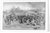 Print of an Army Camp During the Thirty Years War by Anonymous