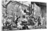 Interior of an Iron and hammer by Anonymous