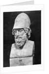Ancient Roman Bust of Pericles by Anonymous