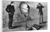 Illus/Men Experiment W/Photophone Receiv by Anonymous