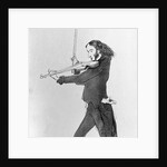 Nicolo Paganini Playing Violin by Anonymous