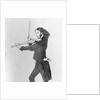 Nicolo Paganini Playing Violin by Anonymous
