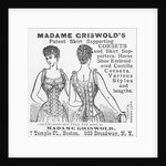Woman Displaying Corset by Anonymous