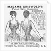 Woman Displaying Corset by Anonymous
