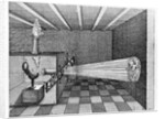 Illustration of a Magic Lantern Slide Projector by Anonymous