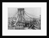 Men Building Brooklyn Bridge by Anonymous