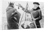 Men Weighing Furs by Anonymous