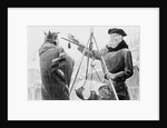 Men Weighing Furs by Anonymous