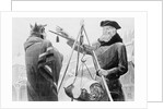 Men Weighing Furs by Anonymous