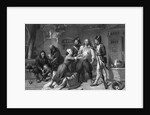 Illustration Depicting Man Being Arrested by Anonymous