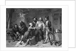 Illustration Depicting Man Being Arrested by Anonymous