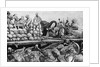 Illustration of Robert Clive Fighting the Prince of Bengal by Anonymous