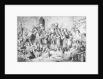 Pestalozzi Among the Orphans by Anonymous