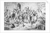 Pestalozzi Among the Orphans by Anonymous