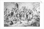 Pestalozzi Among the Orphans by Anonymous