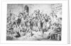 Pestalozzi Among the Orphans by Anonymous