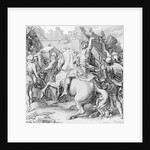 A. Stohuber - Joshua Riding on His Horse by Anonymous