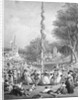 Merry Makers Dancing Around May Pole by Anonymous
