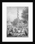 Merry Makers Dancing Around May Pole by Anonymous