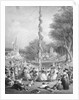 Merry Makers Dancing Around May Pole by Anonymous