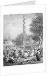 Merry Makers Dancing Around May Pole by Anonymous