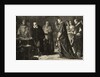Galileo (Left) Meets with Church Leaders by Anonymous