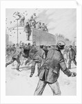 Railroad Strikers Displaying Negative Actions by Anonymous