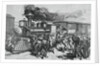 Railroad Strikers Displaying Negative Actions by Anonymous